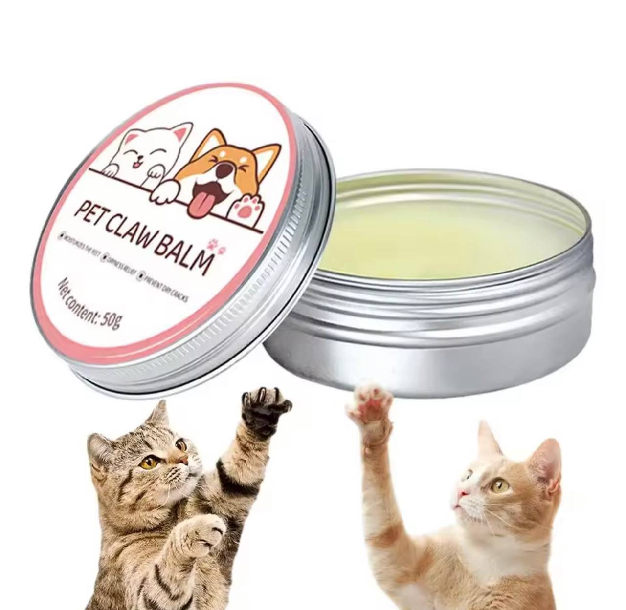 Crema Hidratante para Patas y Nariz de Perros y Gatos | Cuidado de Almohadillas - Imagen 2