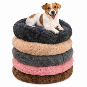 Cama Dona Antiestrés para Perros y Gatos | Suave y Acolchada